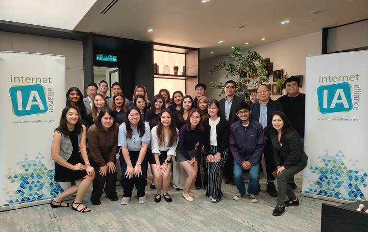 Participants at the end of the training day