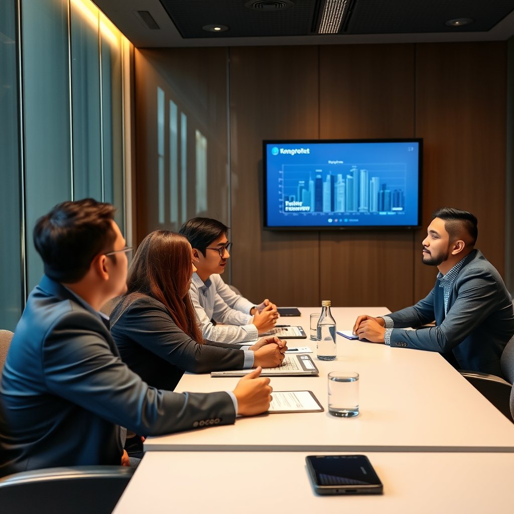 A Malaysian corporate training room during an HRD Corp claimable digital marketing programme