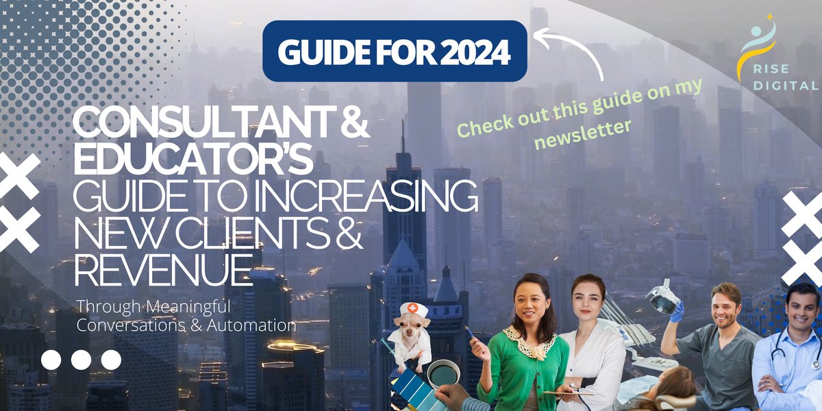 Client acquisition strategy for consultants and educators