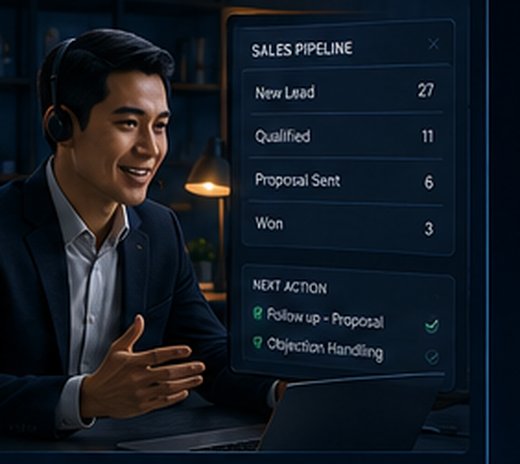 Your Sales Rep at work